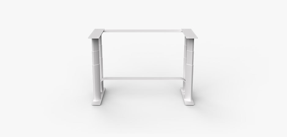 Aluminum Four Colum Desk